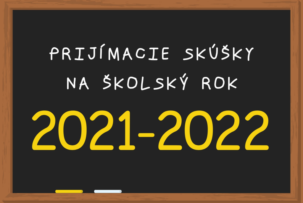 Výsledky prijímacieho konania 2021/2022